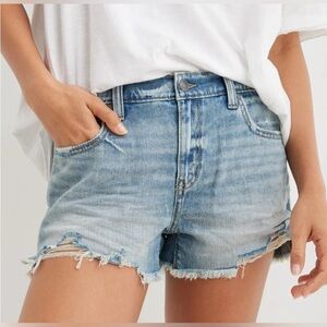 Aerie daydream Blue Distressed Jean Shorts